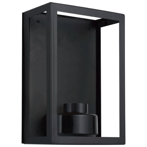 Flush mount exterior wall outlet light